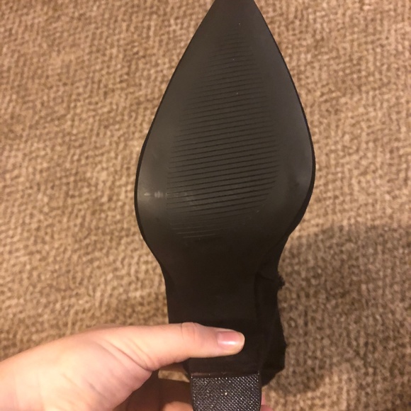 Thigh High Black Boots - Picture 2 of 2